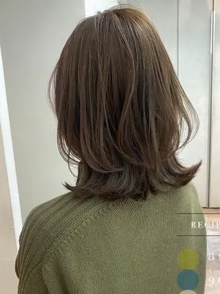 ミディアム 🎀ボブ/レイヤー /銀座/Emaのヘアスタイル