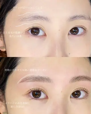 マツエク・マツパ waka eyelashのマツエク・マツパデザイン