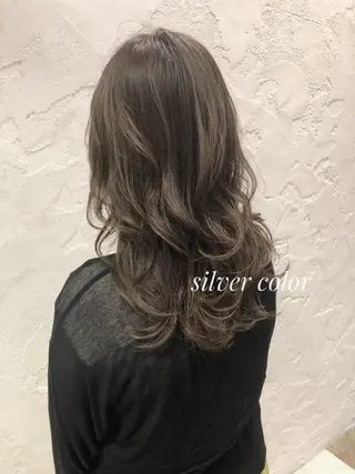 セミロング ✨透明感ケアカラー✨ 長野ゆきなのヘアスタイル