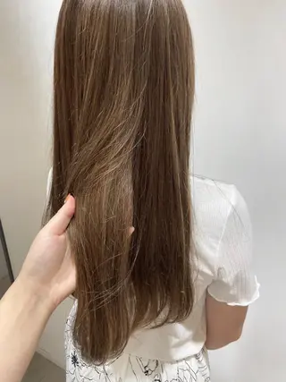 ロング カラー 🐺ウルフ/レイヤー 似合わせ‎🤍沙羅のヘアスタイル