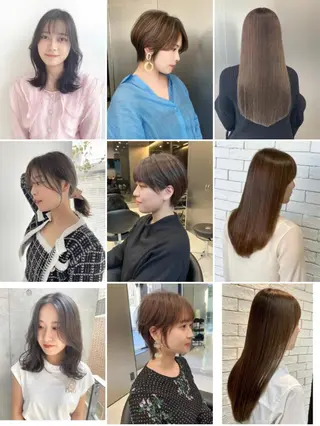 ロング show /似合わせのヘアスタイル