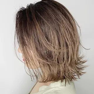 ミディアム カラー 🌟高田 聖菜🌟のヘアスタイル