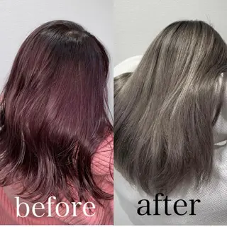 カラー ✨️デザインカラー AIRI✨のヘアスタイル