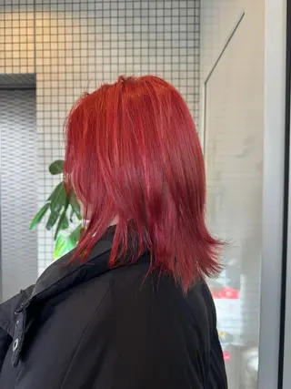 ミディアム 透明感カラー🪡🤍 nanao🤍🪡のヘアスタイル