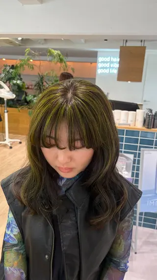 ロング 暖色カラー/レイヤー スタイル みはる🌙のヘアスタイル