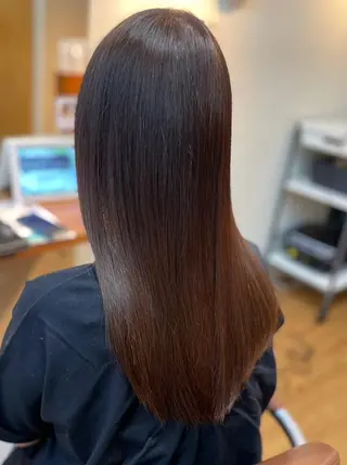 セミロング カラー 17日パーマモデル/ 募集中!落合🌷のヘアスタイル