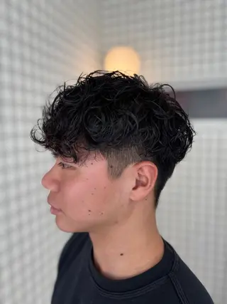 パーマ メンズ jammin.新塘 亮介のヘアスタイル