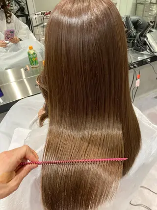 セミロング カラー 豊中/メンズ特化 岡田 龍之介のヘアスタイル