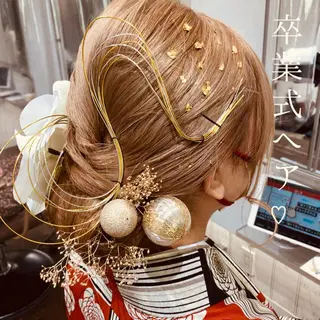 ロング ヘアアレンジ 韓国カラーお任せ❤️ アサコサユリ🎀の眉毛・アイブロウイメージ
