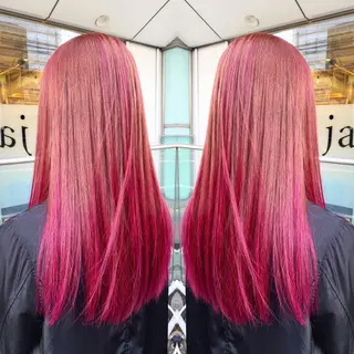 ロング カラー 青木 茂樹⭐️ 透明感カラーのヘアスタイル