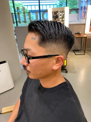 ショート メンズ unopulir 景山　凌のヘアスタイル