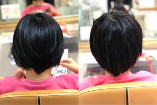 ショート ✨デザインカラー✨ ハイトーン　森貴章のヘアスタイル