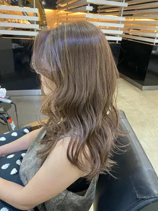 カラー ヘアアレンジ 烏山 達也のヘアスタイル