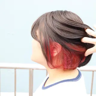 ショート カラー circus by KENJE 町田店のヘアスタイル