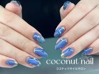 ネイル 神田 ココナッツのネイルデザイン