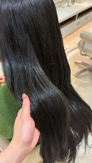 ロング カラー 星 🌟のヘアスタイル