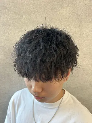パーマ メンズ イケメン製造機 🔥上原沙羅🔥のヘアスタイル