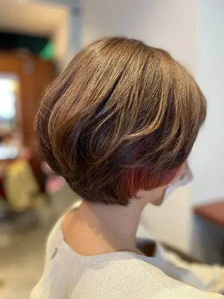 ショート 近 沙織のヘアスタイル