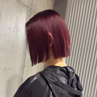 ショート カラー 柔め透明感血色カラー 暖色/レイヤー/ゆいのヘアスタイル