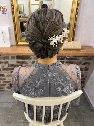 ヘアアレンジ 鈴木 芽香のマツエク・マツパデザイン