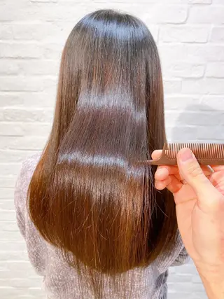 ロング カラー 艶髪と透明感を ‼️/若林のヘアスタイル
