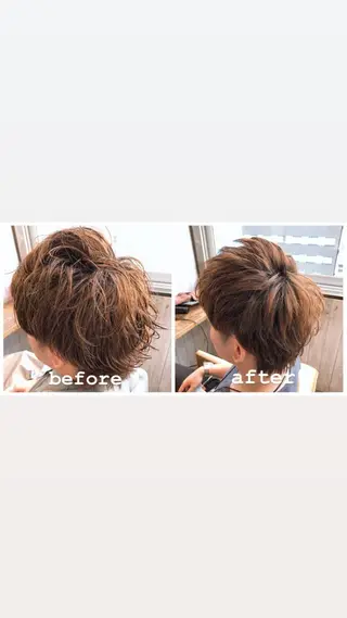 メンズ 中村 優志のヘアスタイル