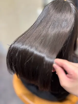 髪質改善/縮毛矯正 堂下寧音のヘアスタイル