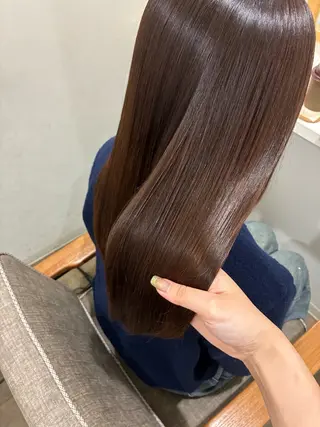 ロング 髪質改善/ボブ/梅田 runa_ニュアンスのヘアスタイル