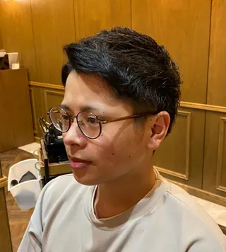 ショート Bar Ber  AFRO所属・本町No1カット集団 AFROのヘアスタイル