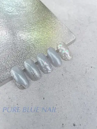 ネイル PURE BLUE NAILのネイルデザイン