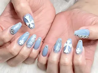 メンズ ネイル Bloom kabukiのネイルデザイン