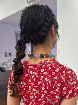 ヘアアレンジ cashel /ブリーチのヘアスタイル