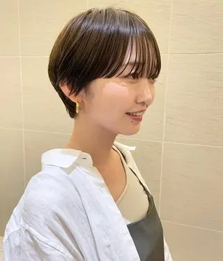 ショート カラー 撮影モデル様募集 直樹のヘアスタイル