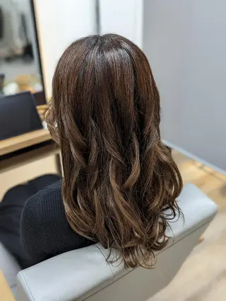 ロング カラー Kokeshi/吹上 /Rymlhairのヘアスタイル