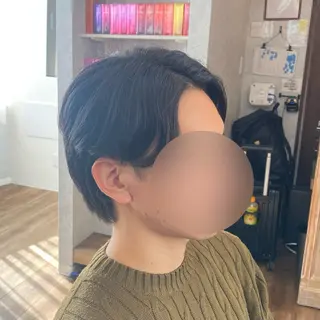 ショート パーマ メンズ 🧸メンズモデル 募集中🍯のヘアスタイル