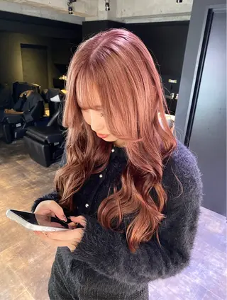 ロング 心斎橋/髪質改善 /ブリーチ/ショウマのヘアスタイル