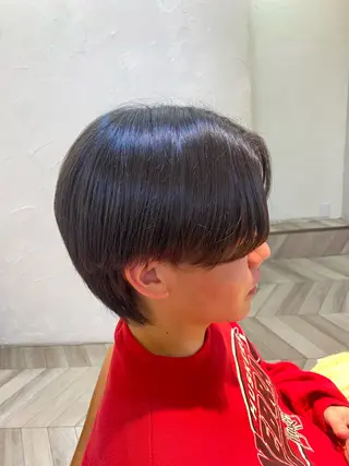メンズ 小松 未奈のヘアスタイル