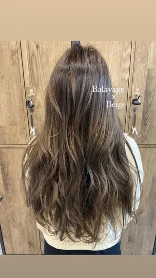 ロング カラー デザインカラー モデル募集🌈のヘアスタイル