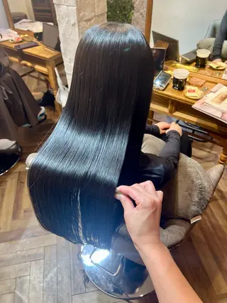 ロング 関 良太のヘアスタイル