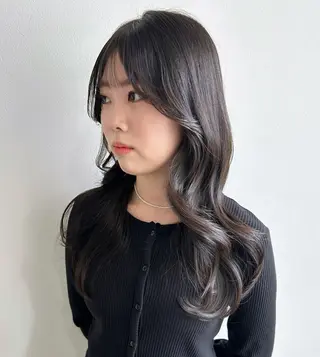 ロング カラー risako🇰🇷 韓国ヘア/レイヤーのヘアスタイル