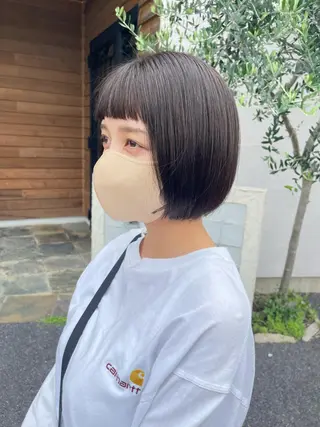 ミディアム 梶原 真帆のヘアスタイル