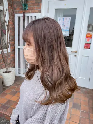 ロング カラー YUIMARL なつきのヘアスタイル