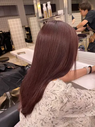 ロング カラー ヘアアレンジ キッズ TRU Shino🦋のマツエク・マツパデザイン