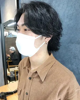 ヘアアレンジ メンズ メンズ特化✂️栗原 侑也のヘアスタイル