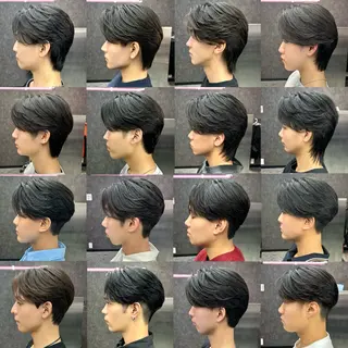 ショート カラー メンズ メンズスタイリスト 前田雄輝のヘアスタイル