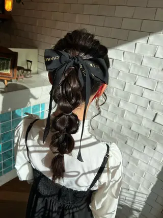 ヘアアレンジ hair＆make EARTH大宮駅前店所属・くらかず あやねのヘアスタイル