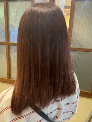 セミロング カラー パーマ ヘアアレンジ メンズ キッズ ネイル マツエク・マツパ 🌈髪質改善・美髪矯 正・平野瀬乃🌈のヘアスタイル