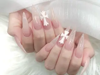 ネイル MoMoA Nail ネイル長さ出し専門店のネイルデザイン