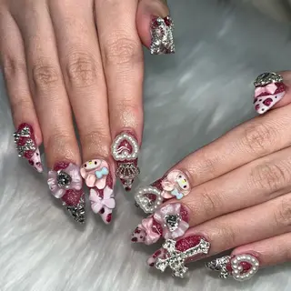 セミロング WOLTOKYO渋谷 Anzuのネイルデザイン