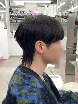 ショート カラー パーマ ヘアアレンジ メンズ パク・ボミン小野リエ 韓国ハーフ🦊のその他イメージ